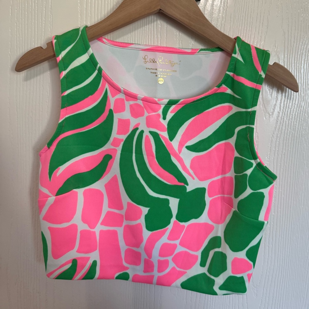 Lilly pulitzer neri crop top